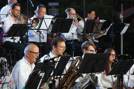 27. poletni večer ob Dnevu državnosti koncert Godbe Cerknica 24 Foto Ljubo Vukelič